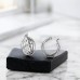 20mm Three-layer circles - 316L Surgical Grade Stainless Steel Steel Earrings A4S49799