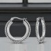 Seildrehung - Chirurgischer 316L-Edelstahl Stahl-Ohrringe A4S49987