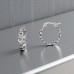 20 mm Heart - 316L Surgical Grade Stainless Steel Steel Earrings A4S50160