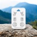  Hirsche und Rentiere 3 Paare auf der Karte - Chirurgischer 316L-Edelstahl Schmuck-Sets Aus Stahl  A4S49598