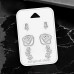 Tulip, Rose And Flowers - 316L Surgical Grade Stainless Steel Steel Jewellery Sets A4S49608