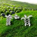 Turtle - 316L Surgical Grade Stainless Steel Steel Ear Studs A4S49433