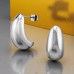 Lacrimă De 20 mm - Grad chirurgical 316L din oțel inoxidabil Cercei cu șurub din oţel inoxidabil A4S49968