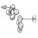 Kwiat 11,5 mm - 316L Stal Chirurgiczna Grade Kolczyki Sztyfty Ze Stali A4S49972