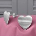 Inimă Curbată De 14 mm - Grad chirurgical 316L din oțel inoxidabil Cercei cu șurub din oţel inoxidabil A4S50132