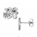 Best Mom - 316L Surgical Grade Stainless Steel Steel Ear Studs A4S50229