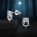 9 mm Owl - 316L Surgical Grade Stainless Steel Steel Ear Studs A4S50234