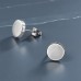 8 mm Round - 316L Surgical Grade Stainless Steel Steel Ear Studs A4S50241