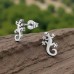 Gecko, Lizard - 316L Surgical Grade Stainless Steel Steel Ear Studs A4S50257