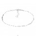Flat chain anklet - 925 Sterling Silver Anklets For Foot A4S43384
