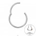 Stříbrný kroužek 12 mm - Titan Titanium Nose Jewelry A4S47792