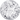 Plast: White Glitter