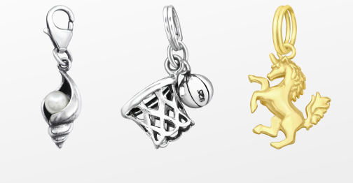 Silver charms